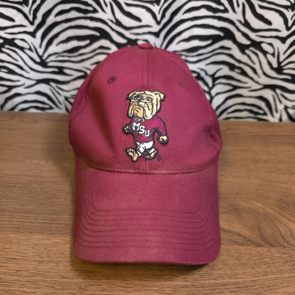 AUC99 0529 Thrifted Rare Vintage Mississippi State Hat GWOSLOO.19